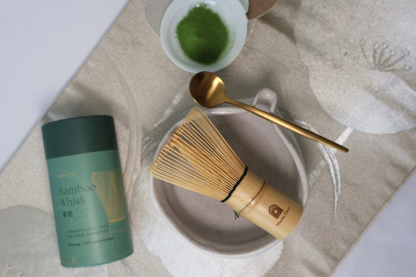 伝統的な竹の泡立て器 – Matcha Oasis(JC WORLD TRADING FZC LLC)